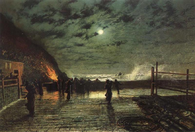 In Peril, Atkinson Grimshaw